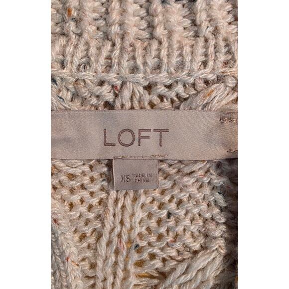 Loft Womens Sweater Beige‎ Size XS - Picture 4 of 6